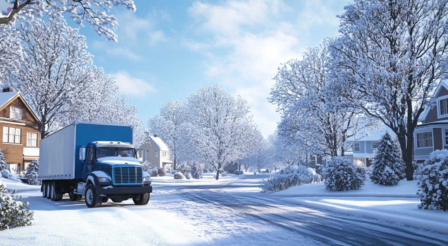 Déménager en hiver : défis et solutions ❄️