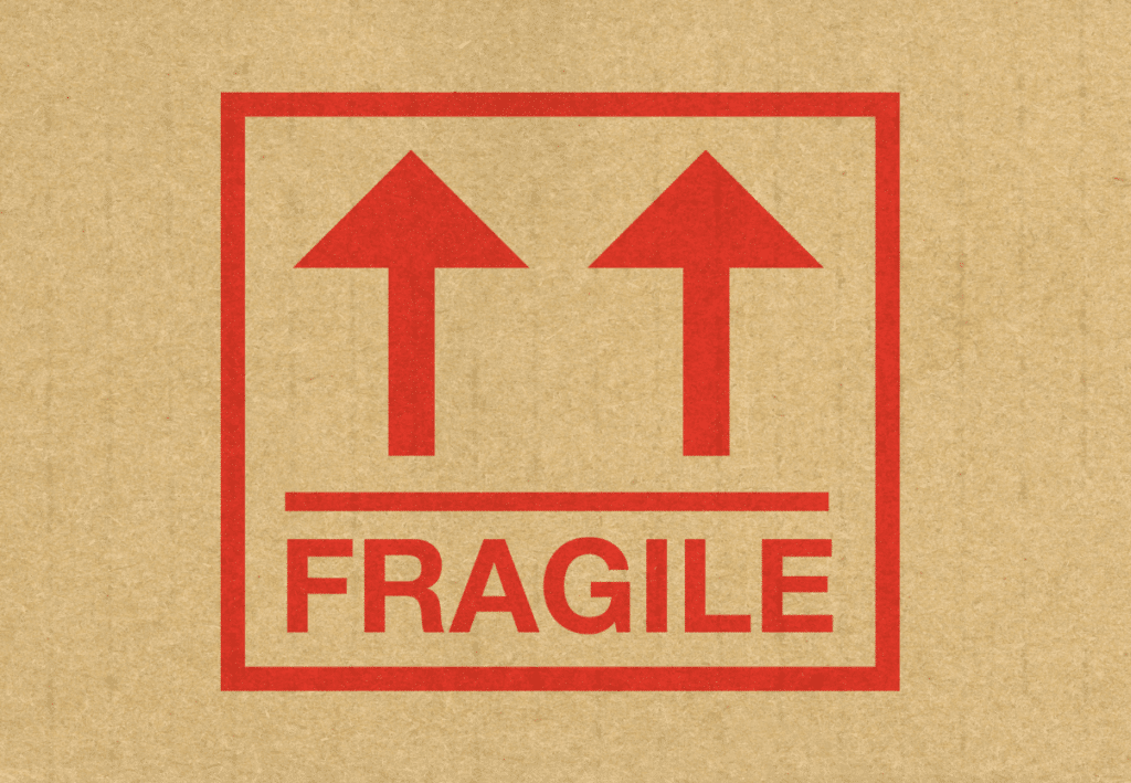emballage objet fragile
